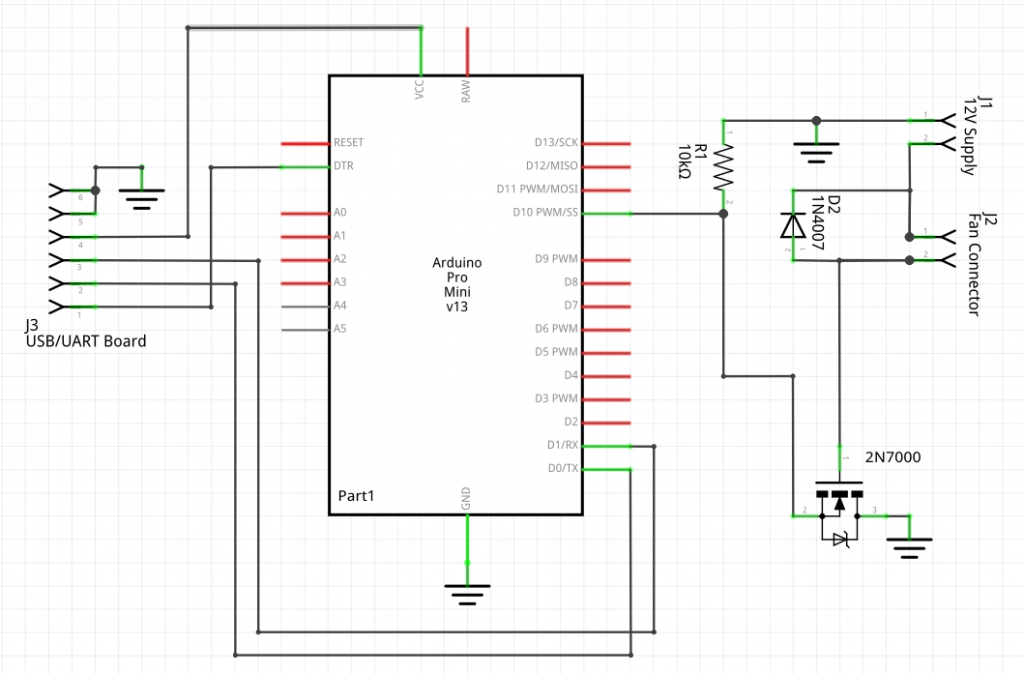 Fan PWM Controller Schematic