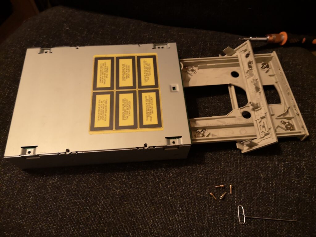 Ready to Remove Screws